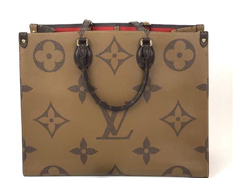 louis vuitton on the go belt|louis vuitton tote reverse monogram.